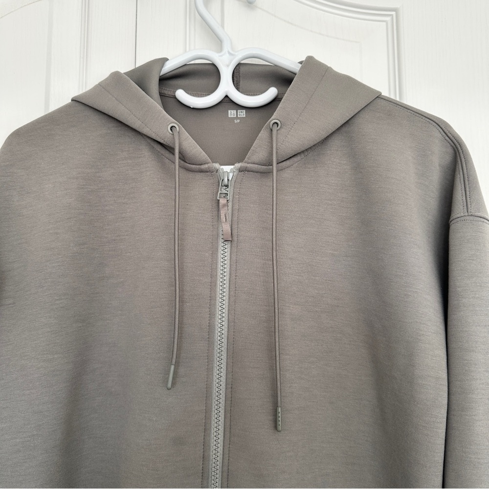 Uniqlo Dry Sweat full-zip hoodie Gray - Picture 3 of 11